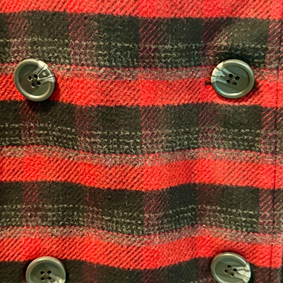 cabi Snow Valley Jacket, #3852, S, EUC, Red/Black Plaid, Flannel - Picture 9 of 14